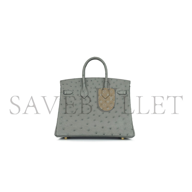 HERMÈS MASTER OSTRICH BIRKIN 25 BIRKIN HANDBAG (25*20*13cm)